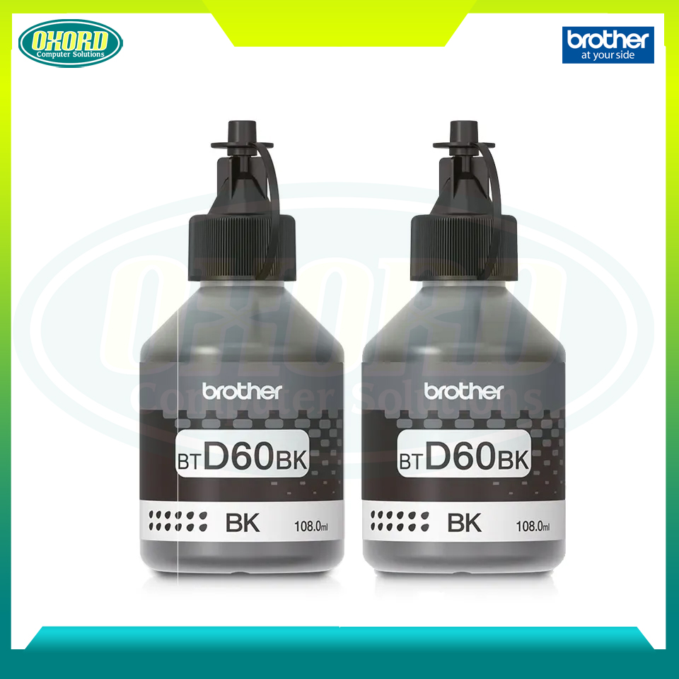 Compatible BROTHER BTD60 Black Ink Bottle