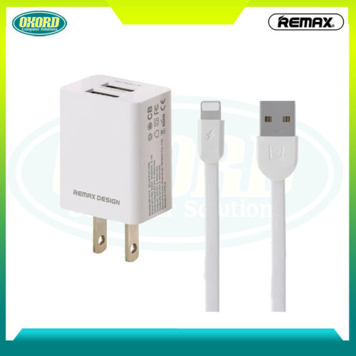 Remax I-Phone Dual USB 2.4A Charger & Data Cable - RP-U14 PRO