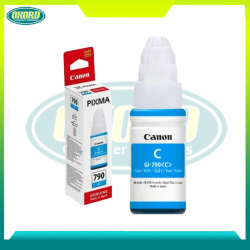 Canon Pixma GI- 790 Cyan 70ml Genuine Authentic CISS Refill Ink Tank Ink Cartridge