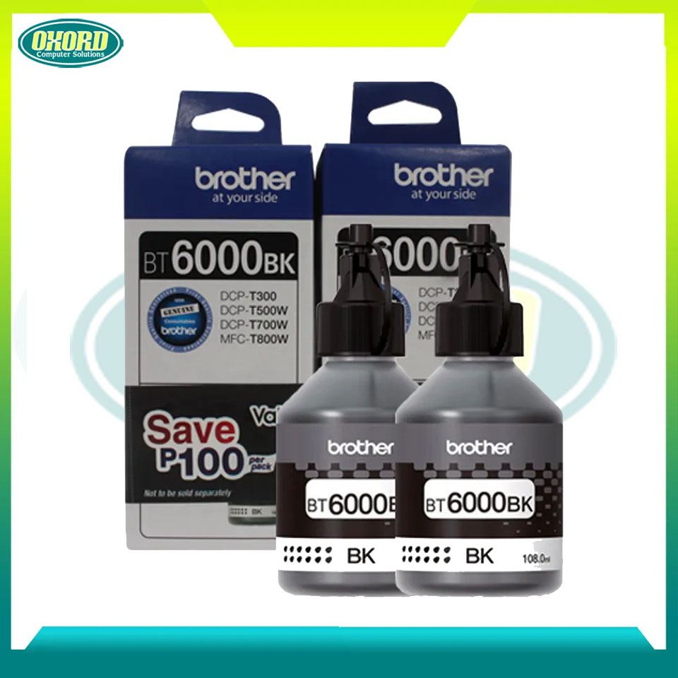 Brother BT6000BK Ink Bottel(Black-Life-6000 Pages) at best price in Surat