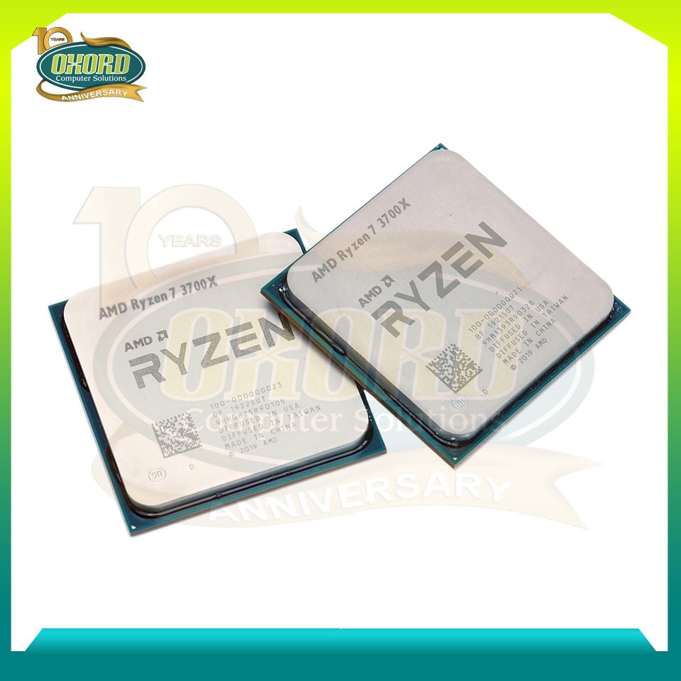 AMD RYZEN 7 3700X 8 CORES 16 THREADS 3.6GHZ (TURBO 4.4GHZ) WITH