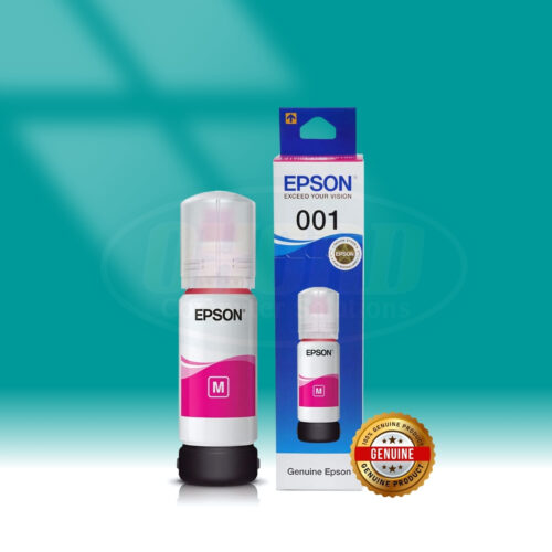 Epson 001 T03Y Genuine Dye Ink Magenta for L4150, L4160, L6160, L6170, L6190 - OXORD
