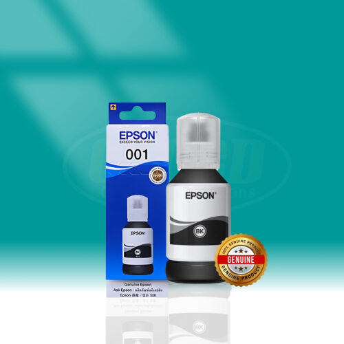 Epson 001 T03Y Geniune Pigment Ink Black for L4150, L4160, L6160, L6170, L6190 - OXORD
